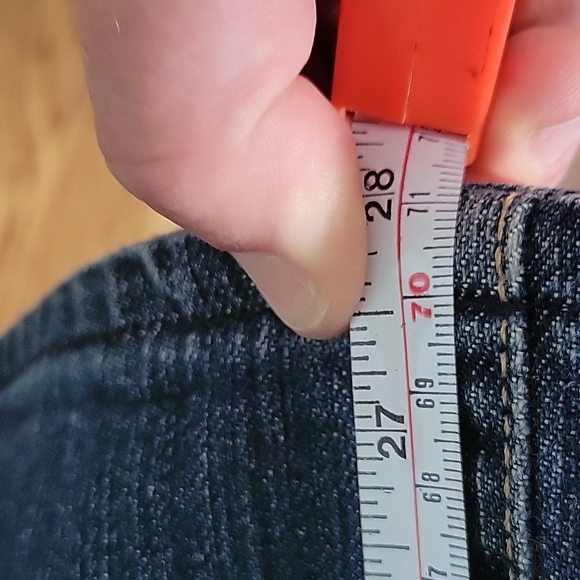 Size 33 7 for All Mankind Jeans Bootcut 28" Inseam - Picture 7 of 8